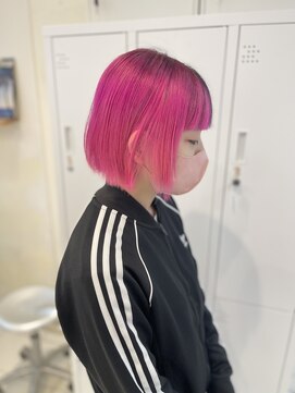 デイジー インデックスヘア 大島店(DAISY index hair) フラッシュピンク/ネオンピンク/蛍光ピンク/ウルフレイヤー