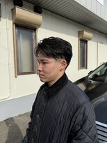 グッドライフヘアー(GOOD LIFE hair)&nbsp;フェザーパーマ風『　毛流れ×フェード　』