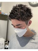 横浜★メンズショートのツイストスパイラルパーマ