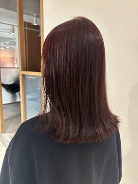 ラミエ バイ メルト 吉祥寺(lamie by melt) 【小川】レッドブラウン/ボルドーカラー/チェリーレッド