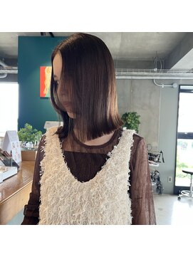 アルヴァ(ALVA) 骨格補正×30代艶髪ボブ【那覇美容室ALVA】