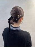 結婚式二次会カチモリヘアセット渋谷宮益坂エジリ