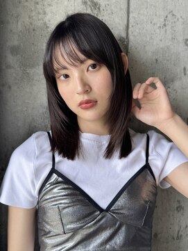 ノラジャーニー(NORA Journey) 【上田】ミディアムレイヤーカット顔周りレイヤーウルフレイヤー