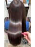 【新田指名・再来限定】プレミアム髪質改善カラーエステ ￥27500→26500