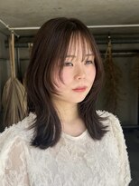 プレイスインザサン(PLACE IN THE SUN) 【村岡】layer cut/顔周りcut