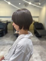 ソイクフ 四条大宮店(SOY-KUFU)&nbsp;20代30代40代◎首元スッキリ！大人可愛い丸みショートボブ