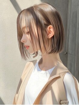 レップ(REP)の写真/“厳選トリートメント”で髪質改善！髪のダメージを修復し、憧れのうるつや美髮へと導きます♪