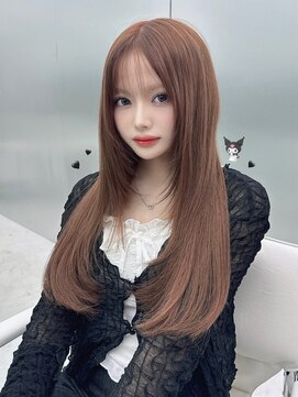 ナツエクステンション 梅田(natsuu extension) エクステ／髪質改善/韓国／ワンホン／梅田／韓国風／ブリ －チ