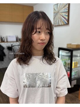 ヘアーサロンライト(hair salon Light) ミディアムパーマ