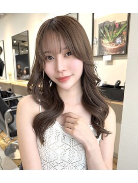 シエスタ バイ アンブルリュクス(siesta by amble luxe) レイヤースタイル◯20代30代◯ピンクブラウン/カシスレッド/