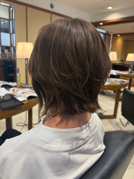 ユウヘアー 本山店(U Hair) 大人可愛いレイヤーボブ