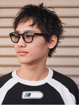 クオル 円山(QOL) メンズショート×ピンパーマ