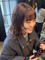 オリ(oli)&nbsp;オレンジ×パーマ