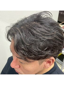 ブラン 池袋(BLANC) シャドウパーマ/フェザーパーマメンズパーマ/ツイストスパイラル