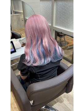 フォート(FORT) ケアブリーチダブルカラー　インナーカラー