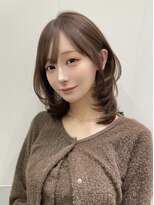 パルス ギンザ(PULSE ginza) ミディアムレイヤー/ハッシュレイヤー/オリーブベージュ