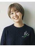似合わせカット斜めバングミニマムショート◎20代30代40代/越谷
