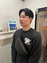 バブルス 溝の口(BUBBLES) ニュアンスパーマ/センターパート【BUBBLES溝の口】
