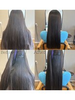 ロアナミドリノ(LOANA MIDORINO) 縮毛矯正+トリートメント