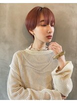 サンプラス(san+)&nbsp;【柏原良亮】コンパクトショート　ショートボブ　顔周りカット