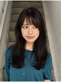 セミロング/レイヤーボブ髪質改善縮毛矯正白髪ぼかしショート