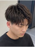 【シャドウパーマ】清潔感ラフマッシュ