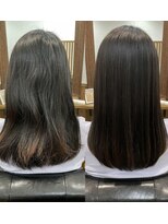 シェアする美容室 結び&nbsp;結びの縮毛矯正で扱いやすいサラツヤな髪へ★