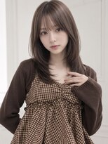 ユーフォリア エヌ 池袋サンシャイン通り店(Euphoria +n)&nbsp;ショコラグレージュ盛れる顔周りレイヤーカット10代20代人気池袋