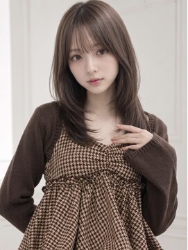 ユーフォリア エヌ 池袋サンシャイン通り店(Euphoria +n) ショコラグレージュ盛れる顔周りレイヤーカット10代20代人気池袋