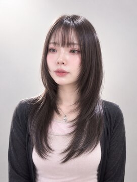 アイトーキョーエス 渋谷(AI TOKYO S) ハッシュカット/グレージュ/デザインカラー/渋谷