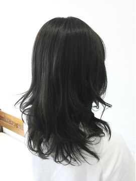 ヘアーサロン ライズハート(Rise Heart) ブルーブラックカラー