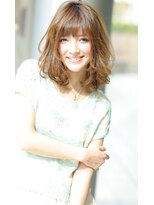 ミッシェル アフロート(michelle afloat) ランダムな動きもラウンドCカットでキレイに☆