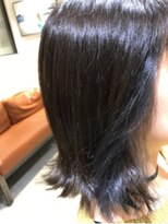 エイトタマプラ たまプラーザ店(EIGHT tamapla)&nbsp;【EIGHTたまプラ】デザインカラー_切りっぱなしボブ