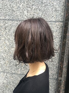 エイト プラット 渋谷2号店(EIGHT plat) EIGHT plat 【エイト プラット】切りっぱなしラベンダーアッシュ