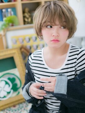 カバーヘア ブリス 上尾西口店(COVER HAIR bliss) *bliss上尾*ふわくしゅ◎外国人風小顔マッシュショートa