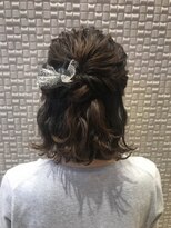 【新宿 Olive’s by neolive】ルーズハーフアップ