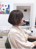 おさまりのよいナチュラルボブ