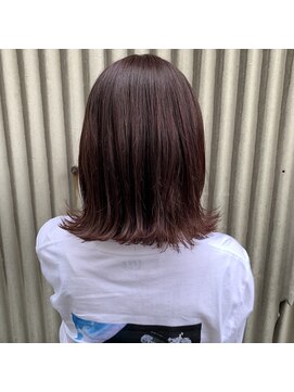 オリ(oli) 切りっぱなし × チェリーレッド