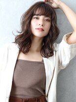 ボンドバイテトテ 三宮元町(BONDbytetote) 色っぽウェーブ×ブラウンベージュ / ヨシンモリ