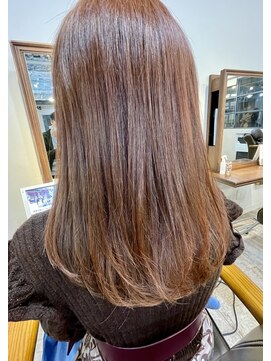 マリアバイアフロート(Maria by AFLOAT) 【重山】ピンクベージュお客様スタイル♪