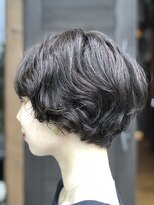 コレット(COLLET)&nbsp;クセ毛ショート__ショートパーマ _黒髪