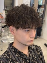 2wayパーマスタイルツイストスパイラルツーブロック