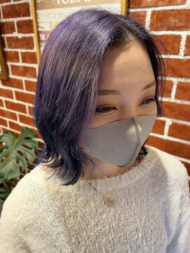 エイト プラット 渋谷2号店(EIGHT plat) パープルグラデーション1.12