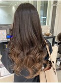 jourスタイリスト今嶋グラデーションに見えるコントラストカラー