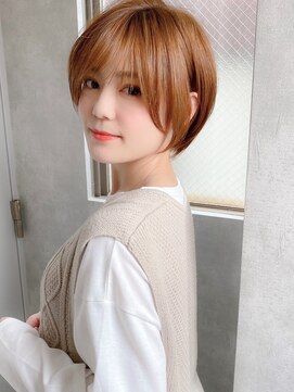 アグ ヘアー デン 新潟江南区店(Agu hair den) 《Agu hair》美シルエット×タイトショート