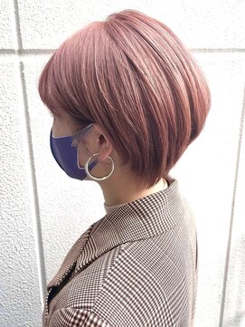 レイ(Ley) ペールピンク・スリークショート