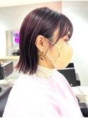 ぷつっとミディ×透明感ピンクラベンダーカラー【シン】