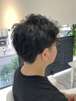 アルターシェリー(aL-ter che'rie)&nbsp;メンズニュアンスパーマ/ツーブロックマッシュ　新籾