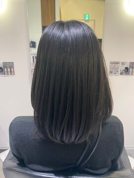 アフロディーテギンザ 日本橋人形町店(APHRODITE GINZA) 前髪/マチルダボブ/インナーグレージュ/30代40代/人形町