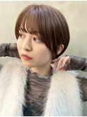 【tricca代官山】ココアブラウン/大人ショート